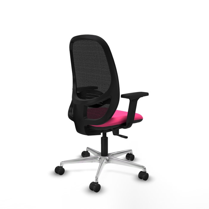 PIQUERAS Y CRESPO Silla de oficina Cilanco Rosa con mecanismo Sincro PIQUERAS Y CRESPO Silla de oficina Cilanco Rosa con mecanismo Sincro