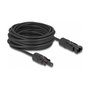 DeLOCK Cable Solar DL4 4 mm² Macho a Hembra 10 m Negro