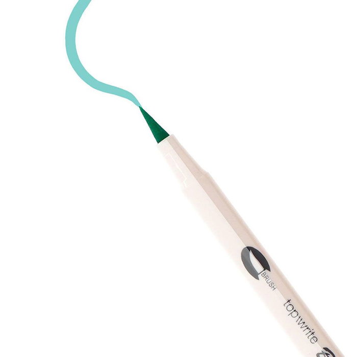 Top Write Rotuladores Doble Punta, Punta Fina 1 mm y Punta Pincel 1-6 mm, 7 uds, Colores Surtidos, Ø1.2 x 18.5 cm