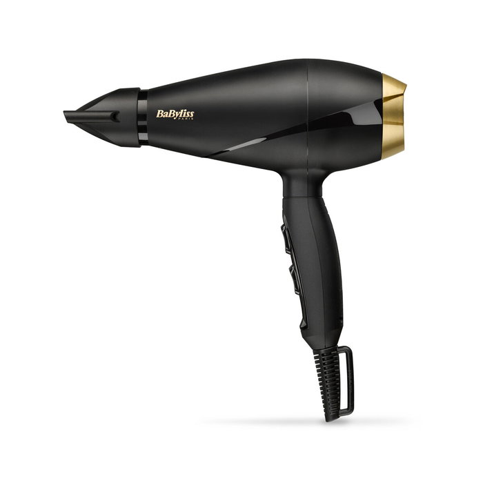 Babyliss 6704e secador negro, oro 2000 w