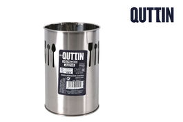 Quttin Bote Utensilios Inox Ø10x15 cm (12 Unidades)