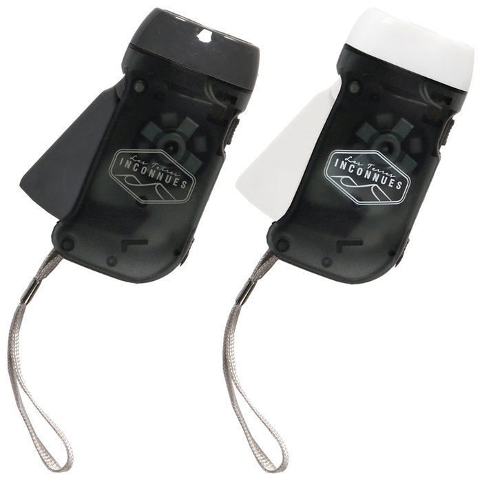 Je cherche une Idee Linterna Dinamo de Manivela Recargable