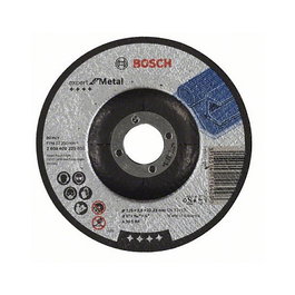 Bosch Disco de corte 125X2,5 mm para metal con centro hundido