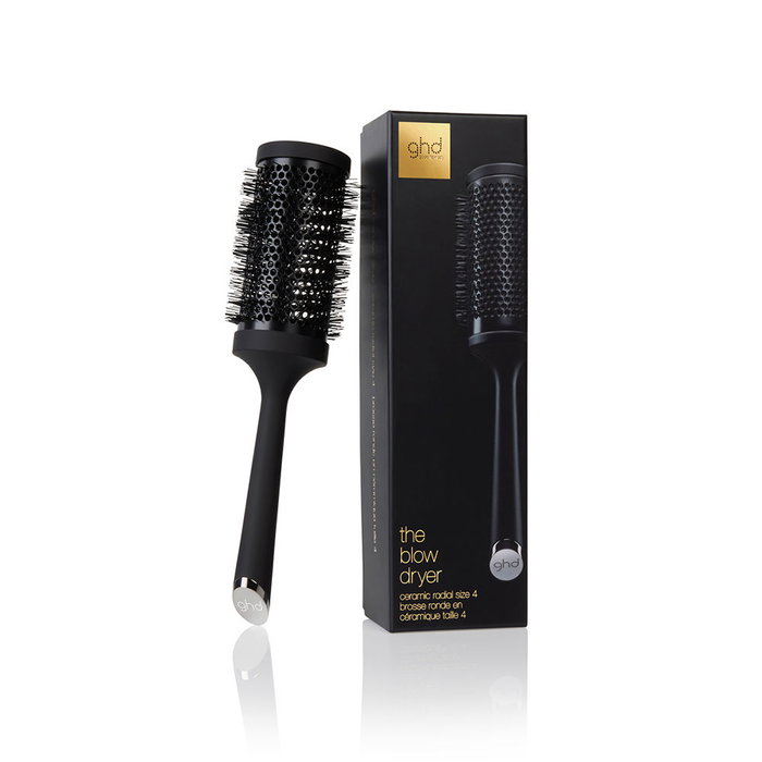 GHD Cepillo Cerámico Barril Tamaño 4 (55mm) para Volumen en Cabello Largo - 1 Unidad