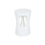 DKD Home Decor Mesita Auxiliar Magnesia Blanco