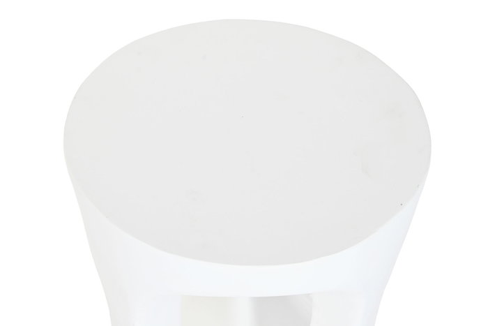 DKD Home Decor Mesita Auxiliar Moderno Blanco 35.5 x 51 x 35.5 cm