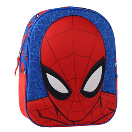 Cerdá Mochila Infantil 3D Spiderman Marvel Azul