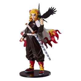 Aniplex Demon Slayer: Kimetsu no Yaiba Estatua Kyojuro Rengoku Flame Hashira 20 cm