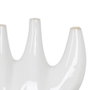 Ixia Jarrón Blanco de Cerámica 47 x 16 x 25 cm