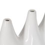 Ixia Jarrón Blanco de Cerámica 47 x 16 x 25 cm