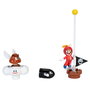 JAKKS PACIFIC Set Diorama Nube Super Mario Nintendo Figura 6cm