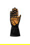 Sparco SBKG0004B0K04010 Guantes K-Attack 2025 Negro-Naranja Talla 10