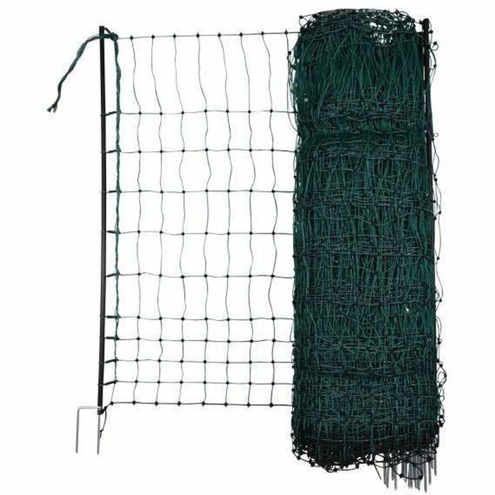 Kerbl Red E para aves de corral - 25 m - 106 cm - Doble punta - Verde Kerbl Red E para aves de corral - 25 m - 106 cm - Doble punta - Verde