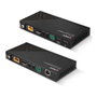 LINDY 39385 Extensor KVM HDBaseT DisplayPort USB Cat6 150m 4K 60Hz IR RS232