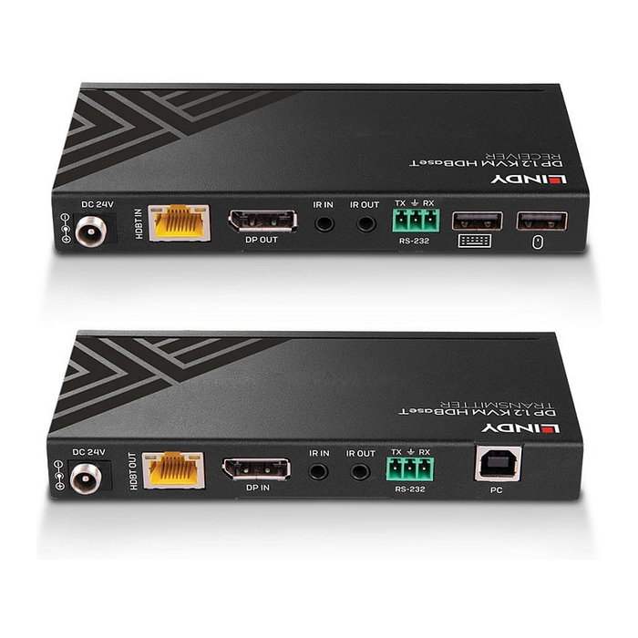 LINDY 39385 Extensor KVM HDBaseT DisplayPort USB Cat6 150m 4K 60Hz IR RS232 LINDY 39385 Extensor KVM HDBaseT DisplayPort USB Cat6 150m 4K 60Hz IR RS232