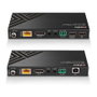 LINDY 39385 Extensor KVM HDBaseT DisplayPort USB Cat6 150m 4K 60Hz IR RS232