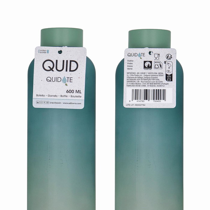 Botella Vidrio Transporte Quidate Quid 0,6 L