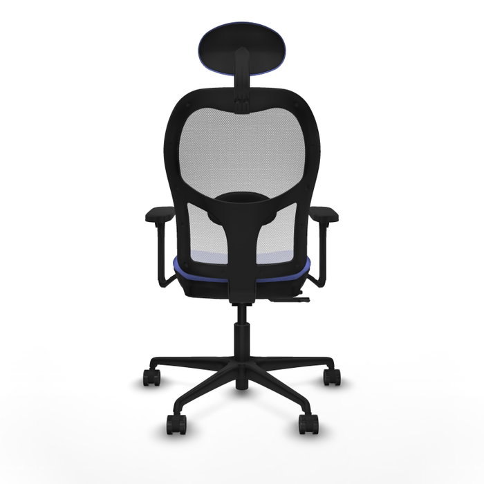 PIQUERAS Y CRESPO Silla de oficina Jorquera con mecanismo Sincro/Traslack, Azul claro y Blanco PIQUERAS Y CRESPO Silla de oficina Jorquera con mecanismo Sincro/Traslack, Azul claro y Blanco