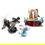 LEGO Marvel Avengers Sala del Trono del Rey Namor, Juego de Construcción, 355 Piezas, 7+ Años