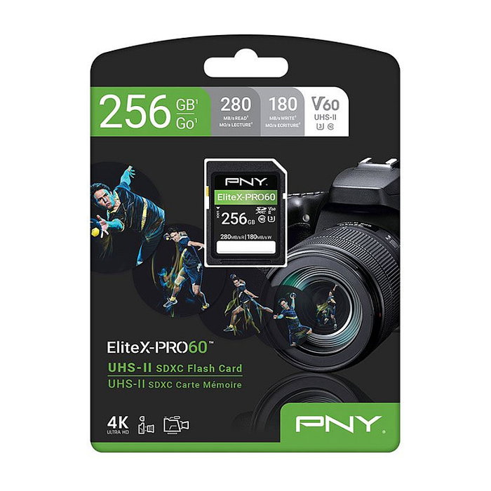 PNY EliteX-PRO60 Tarjeta SDXC 256 GB