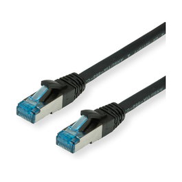 VALUE Patchkabel Cat.6A Class EA S/FTP PiMF LSOH 3m Negro
