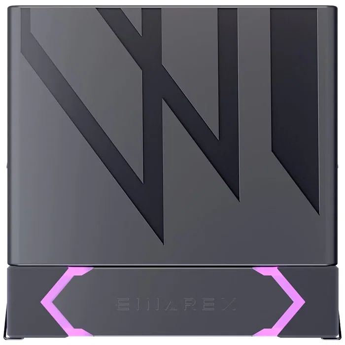 Einarex EXAC-VT-300-R-B Ventilador CPU Refrigerador de Aire 120mm RGB, Doble Ventilador Negro, PWM, Compatible con Sockets Intel LGA 1150-1851 y AMD AM4/AM5