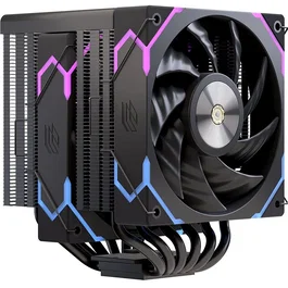 Einarex Ventus V300 Ventilador de CPU Doble RGB 120mm Negro