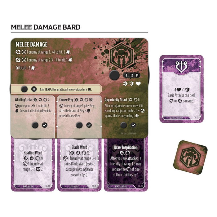 Wizkids Dungeons & Dragons Onslaught Custom Character Kit Expansion Edición Inglés