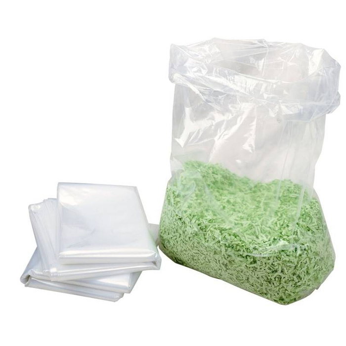 HSM Bolsas de plástico para destructora de papel, 25 unidades