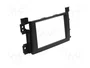 ACV Bastidor de montaje de radio 2 DIN para Suzuki Grand Vitara, Negro