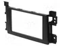 ACV Bastidor de montaje de radio 2 DIN para Suzuki Grand Vitara, Negro