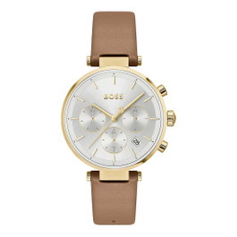 Boss Reloj para Mujer 1502772 Dorado y Marrón