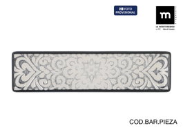 La Mediterranea Fuente Rectangular Azurill Elite Brillo 30x8x2 cm