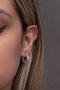 Heliophilia Silver NRZ999162 Pendientes de Plata de Ley 925 con Circon y Baño de Rodio