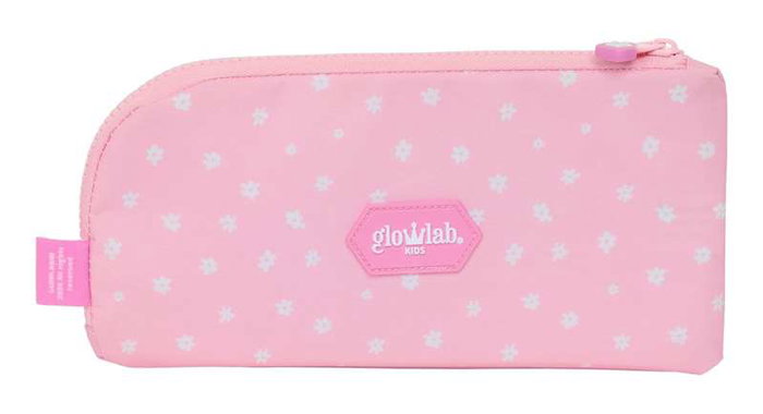 Estuche Escolar Glow Lab Sweet home Rosa 23 x 11 x 1 cm