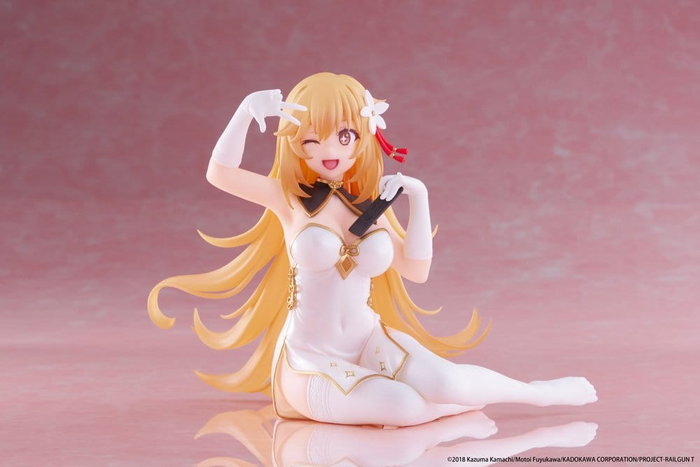 A Certain Scientific Railgun Estatua PVC Desktop Cute Figure Misaki Shokuho Chinese Dress Ver. 13 cm