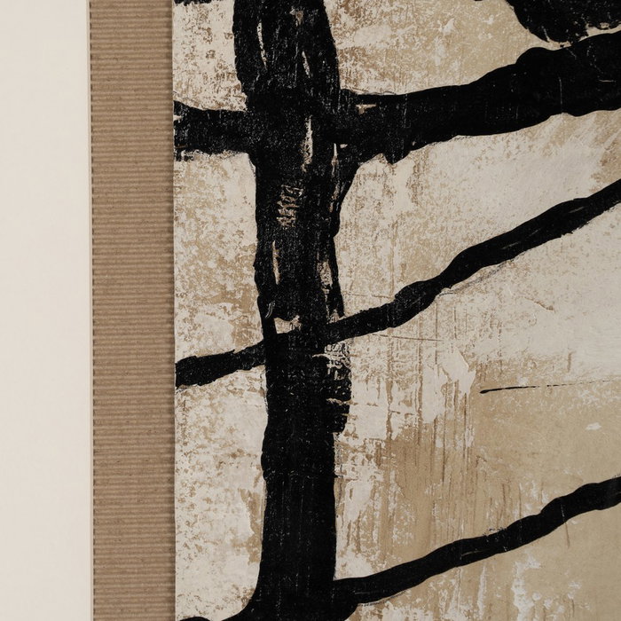 Cuadro Pintura Abstracto 2/M 80 X 100 cm (Set de 2)