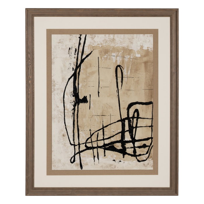 Cuadro Pintura Abstracto 2/M 80 X 100 cm (Set de 2)