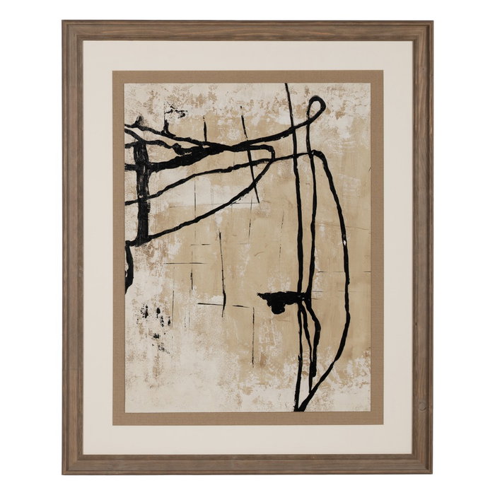 Cuadro Pintura Abstracto 2/M 80 X 100 cm (Set de 2)