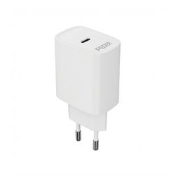 PEDEA Cargador USB-C de Viaje 20W con Power Delivery, Blanco