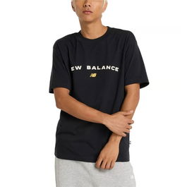 Camiseta de Manga Corta Hombre New Balance Reimagined Graphic 1 Negro 7-8 Años