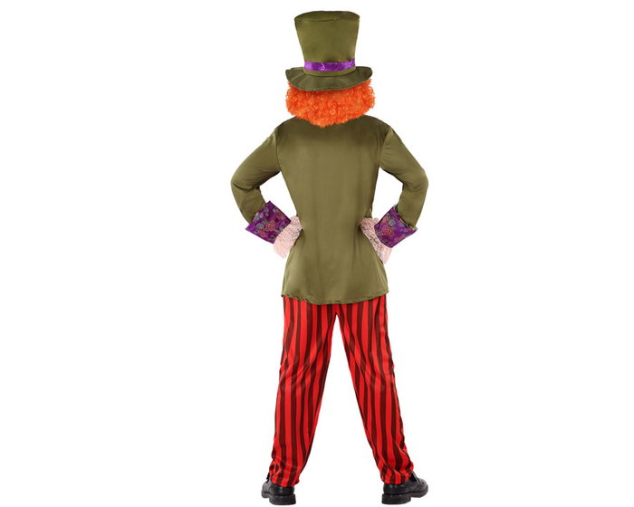 Atosa Disfraz Sombrerero Loco Niño Infantil Multicolor