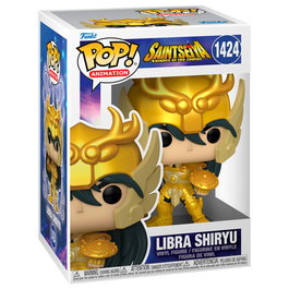 Funko POP Saint Seiya Libra Shiryu Figura Vinilo 9cm Caballeros del Zodiaco Caja Regalo