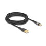 DeLOCK Cable USB 2.0 Tipo-A a USB Tipo-C™ 60 W 3 m