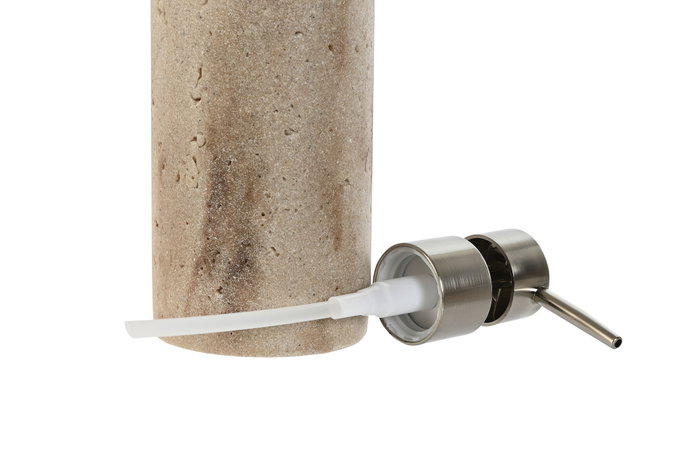 DKD Home Decor Dosificador de Resina Símil Mármol 284 ml