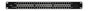Qoltec Patch panel RACK 24 puertos Inyector PoE pasivo 48V negro