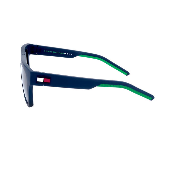 Tommy Hilfiger Gafas TH 1976/S Gafas de sol Hombre Rectangular Poliamida Negro 52-19-145