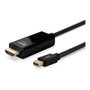 Lindy 36927 Adaptador de Cable DisplayPort a HDMI tipo A, 2m, Negro