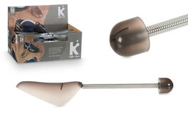 Berilo Set 2 Calzadores Gris Plástico y Acero 33 x 4.5 x 7.8 cm (Set de 24)