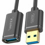 Unitek Extensor USB 3.0 AM-AF 1m Y-C457GBK